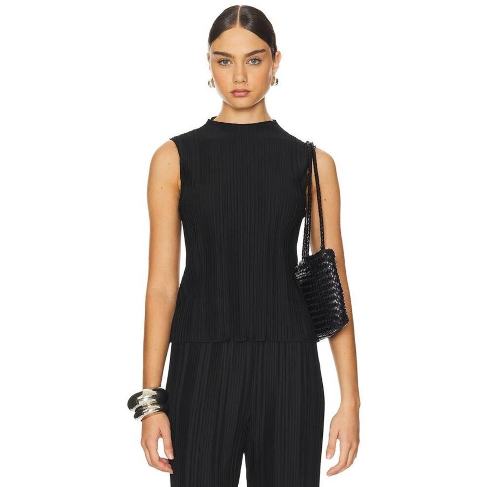 Rails Trea Sleeveless Top in Jet Black XS